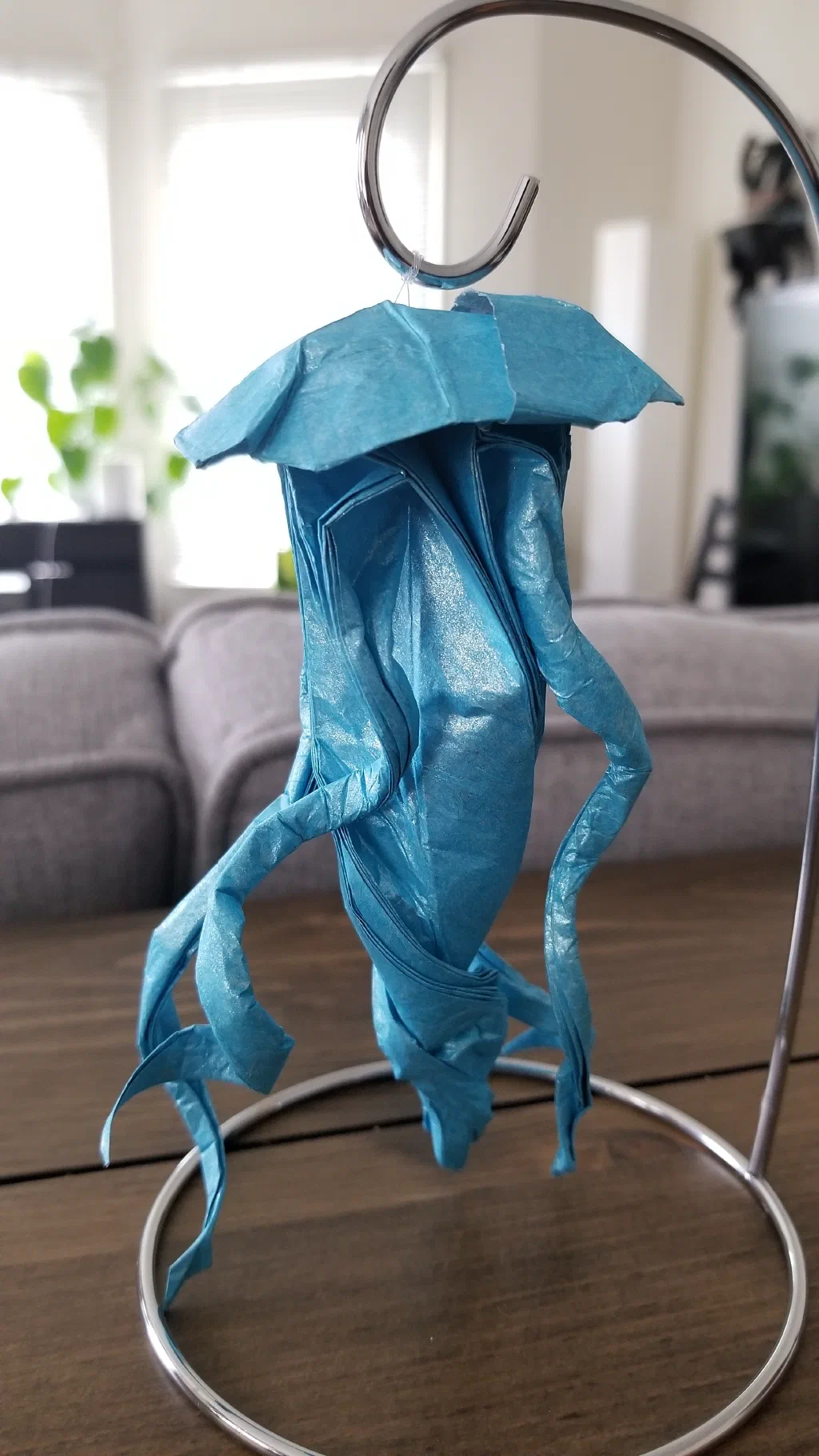 Photo of the folded model